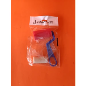 7cm Sünger Rulo 5 cm Moher Rulo Set Boyama Mobilya Duvar Ahşap Taş Polyester