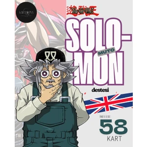 Yu-Gı-Oh! Ingilizce Solomon Muto Destesi 58 kart
