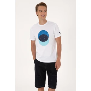 U.s. Polo Assn. Erkek Beyaz Tişört 50307352-VR013