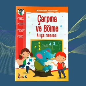 Bıcırık Çarpma Ve Bölme Alıştırmaları Boyama Kitabı