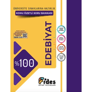 Fides %100 ÖSYM Soru Tipleriyle Edebiyat Konu Özetli Soru Bankası