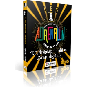 Adrenalin Yayınları 8. Sınıf Adrenalin T.c. Inkılap Tarihi ve Atatürkçülük Soru Bankası Adrenalin Yayınları