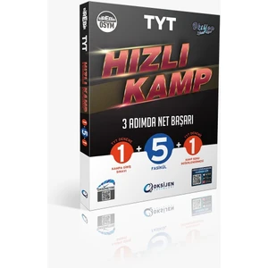 Oksijen Yayınları Oksijen Tyt Hızlı Kamp 3 Adımda Net Başarı