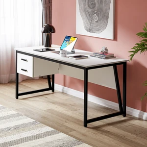 MS2C Çalışma Masası,ofis Masası - 70X160 cm - Beyaz