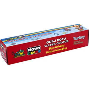 Nova Color 6'lı Şişe Guaj Boya