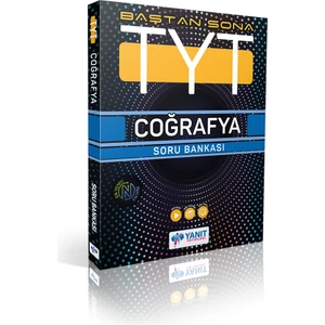 Yanıt Yayınları  TYT  Baştan Sonra Coğrafya Soru Bankası