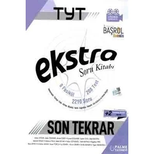 Palme Yayıncılık TYT Son Tekrar Ekstra Soru Kitabı