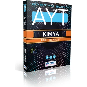 Yanıt Yayınları  AYT Baştan Sona Kimya Soru Bankası