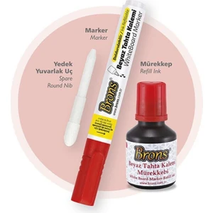 Tahta Kalemi ve Mürekkep Seti (Kırmızı)