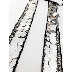 Altay Aksesuar Gümüş Para Pul Payet Şerit