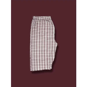 Desenli Penye Diz Altı Büyük Beden Anne Kadın Kapri