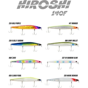 Hiroshi 140F 140MM 23GR Maket Balık Uv Rainbow Glow