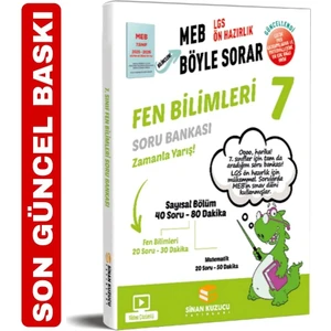 Sinan Kuzucu 7. Sınıf Fen Bilimleri Soru Bankası Yeni