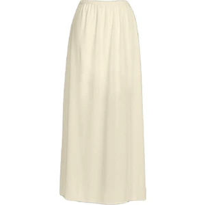 Krem Tam Boy Uzun Etek Altı Astar