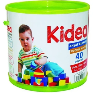 Ahşap Blok 40 Parça
