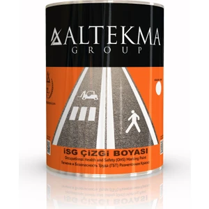 SOĞUK YOL ÇİZGİ BOYASI 5KG Mavi - Ral 5015, Isg Çizgi Boyası