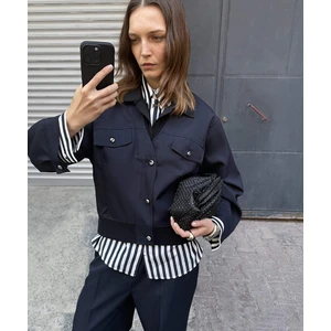 Kumaş Mix Bomber Ceket IW6250005060015