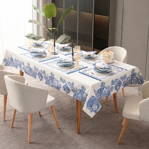 Masa Örtüsü Takımı, 6'lı Amerikan Servis, 6'lı Peçete, Runner, Masa Örtüsü