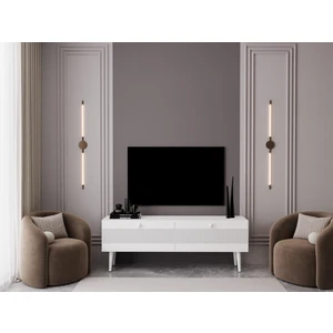 Melura Tv Ünitesi - Tv Sehpası 140 cm %100 Mdf Lake Ahşap Ayaklı