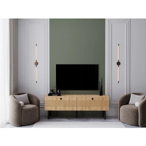 Melura Tv Ünitesi - Tv Sehpası 140 cm %100 Mdf Lake Ahşap Ayaklı