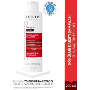 Dercos Energy+ Dökülme Karşıtı Şampuan 200 ml K2423