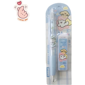 Disney Figürlü 0.7 Uçlu Kalem + Uç Hediyeli – Sevimli Nice Puppy Hello Tasarım