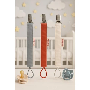 Pico Baby Emzik Askısı - Emzik Zinciri - Emzik Tutacağı 3'lü Set