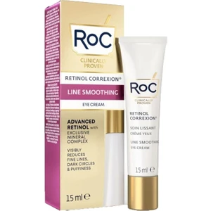 RoC Göz Kremi - Kırışıklık ve Kaz Ayağına Karşı, Saf Retinol ve Mineral Kompleks ile Zenginleştirilmiş 15 ml