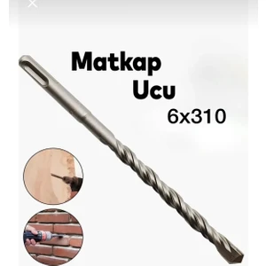 Sds Plus Beton Delme Matkap Ucu 6X310 mm