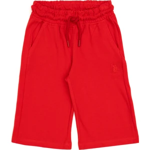 U.S. Polo Assn. Erkek Çocuk Kırmızı Örme Şort 50298078-VR030