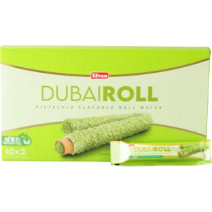 Dubai Roll Gofret 18 Gr. 10 Adet (1 Kutu)