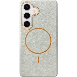 Samsung Galaxy S24 Plus Kılıf Riva Litchi Suni Deri Kapak