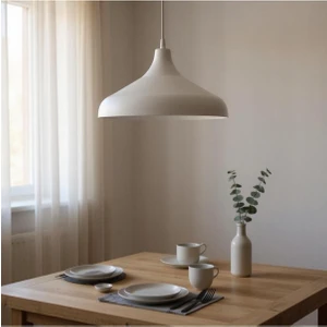 Bora Sıvama Metal Tekli Avize