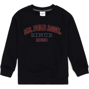 U.s. Polo Assn. Erkek Çocuk Siyah Sweatshirt 50313843-VR046