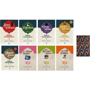 Aşkın Gözyaşları - Aşkın Meali -Sinan Yağmur -8 Kitap Set- Not Defteri Hediye