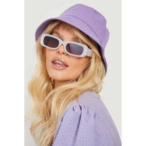 Unisex Basic Lila Bucket Şapka