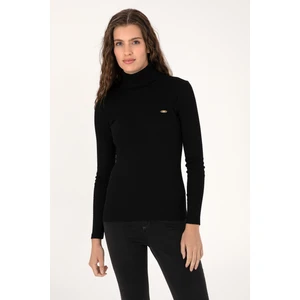 U.s. Polo Assn. Kadın Siyah Sweatshirt 50313430-VR046