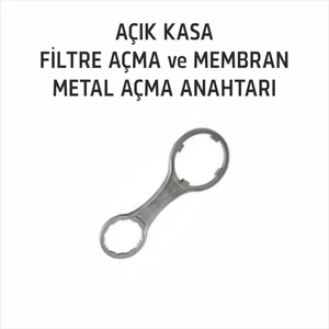 Su Arıtma Cihazı Membran ve Filtre Açma Anahtarı - Metal
