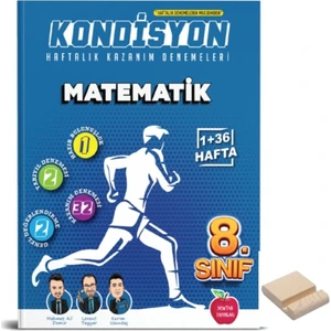 Newton Yayınları LGS 8. Sınıf Kondisyon Haftalık Kazanım Denemeleri Matematik