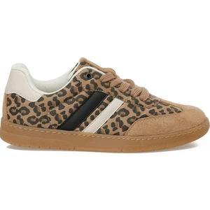 TRX24K-903 W 5pr Leopar Kadın Sneaker
