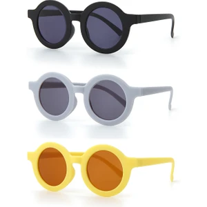 Çocuk Güneş Gözlüğü 3'lü Set
