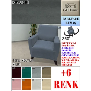 Baby Face Kumaş Tekli Komple Giydirme Tekli & Berjer , Bohem, Porto, Vb Model Koltuk Kılıfı