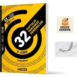Hız 8.sınıf 32 Haftalık Paragraf Denemeleri Hedef Deneme