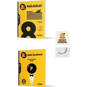 Hız 8.sınıf Paragraf Soru Bankası Fen Bilimleri Uzmanı Soru Bankası Hedef Deneme