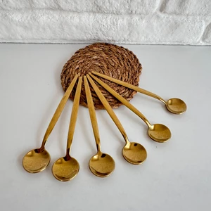 Yeni Nesil Evim 6'lı Paslanmaz Çelik (18/10) Uzun Ince Çay Latte Kaşığı