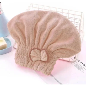 Microfiber Lastikli Saç Kurulama Bonesi