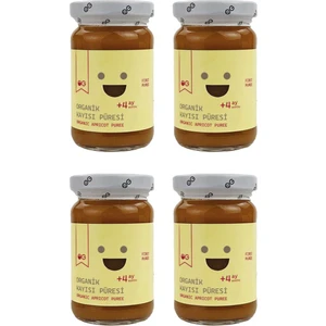 OG natural 4'lü Organik Kayısı Püresi 100 G +4 Ay