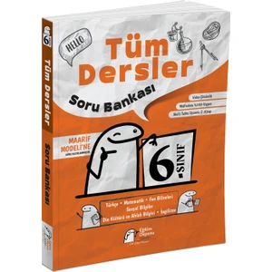 6. Sınıf Tüm Dersler Soru Bankası Eğitim Deposu Yayınları