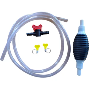 VAV Vakumlu Plastik Benzin Mazot Yakıt Su Yağ Sıvı Aktarım Transfer El Pompası