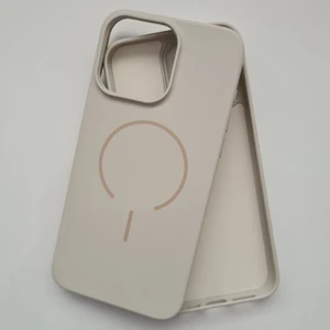iPhone 15 Pro Magsafe ile Uyumlu Yumuşak Soft Mükemmel Manyetik Esnek Lansman Silikon Kılıf